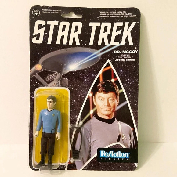 2015 Funko Star  Trek Dr McCoy 3.75 Inch Poseable Action Figures - Picture 3 of 16